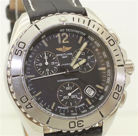 breitling shark yachting chronograph|bob's Breitling chrono shark.